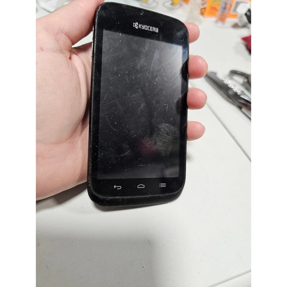 Kyocera Hydro Edge C5215, waterproof smartphone y2k
